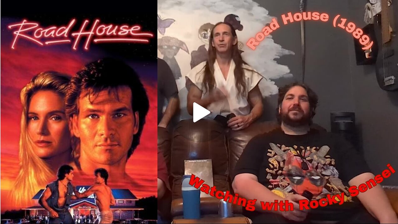 reviewing the fight scenes from ROAD HOUSE the original