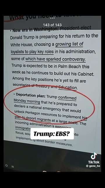 🇺🇸💥🇺🇸. Interesting short video……see the post below! We know who is in charge! 🇺🇸💥🇺🇸