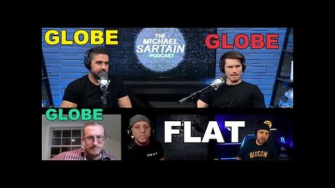 Michael Sartian thinks the FLAT EARTH