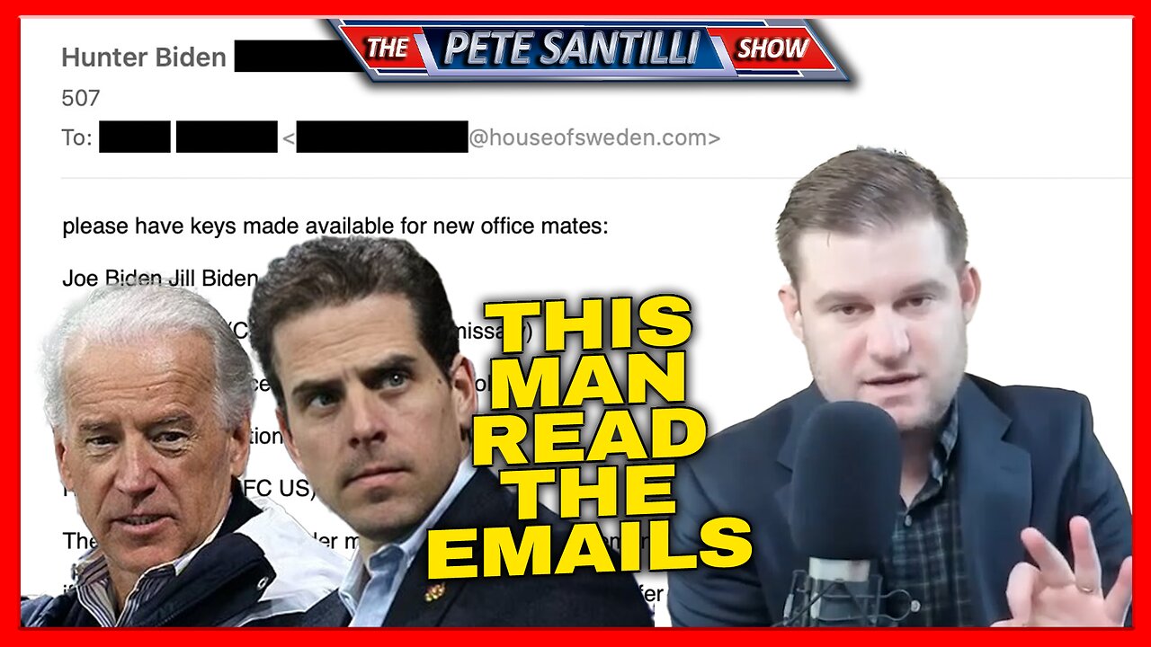 Meet The Man Who Read All The Biden Emails & Hear His Warning To The American People