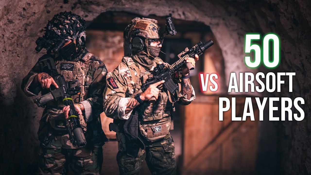 Ex Royal Marine Commando & Soldier VS 50 Airsoft Players | CombatStories