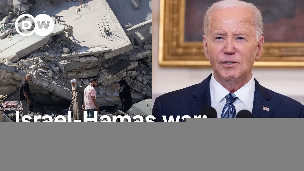 ‘It’s time for this war to end’. President Biden presents new Israel cease-fire offer. | DW News