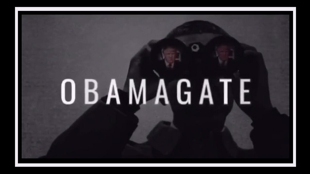 ⚖️ - 'Obamagate' - ⚖️ ~ A Memory Refresher by an *Unknown Creator (1m41s)