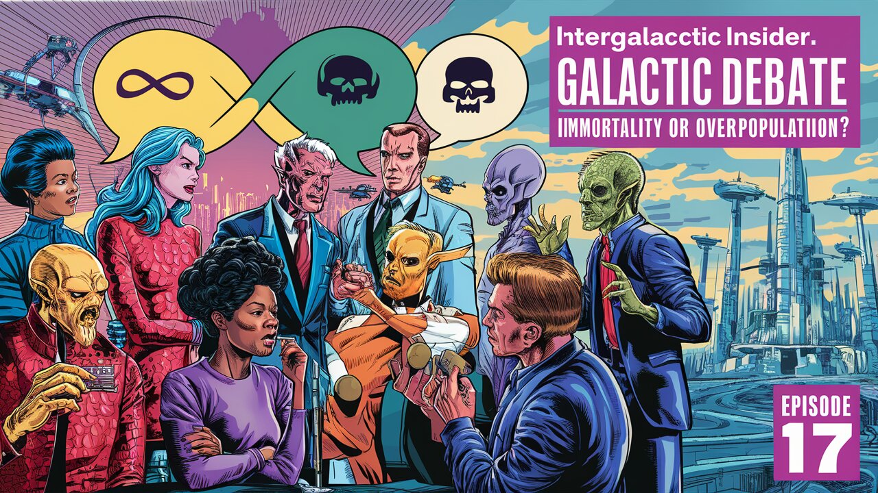 Galactic Debate - Immortality or Overpopulation? - EP17