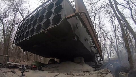 Control and adjustment of targets during the operation of TOS-1A "Solntsepek" heavy flamethrower .