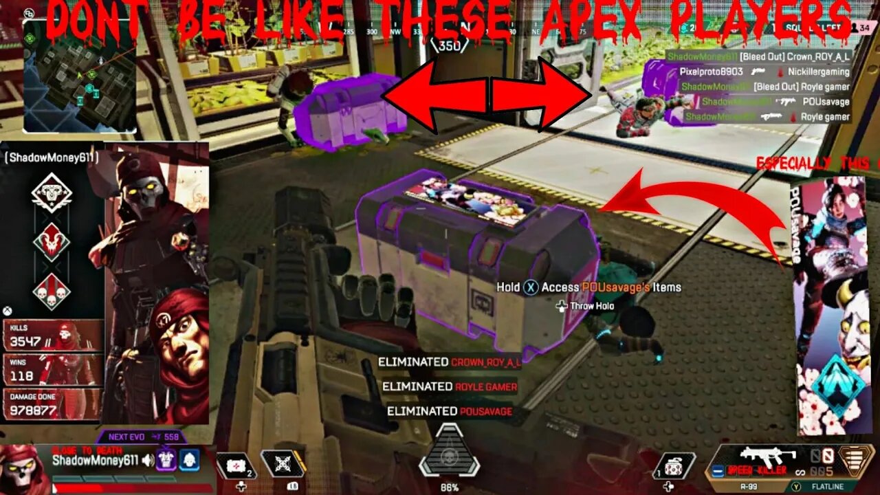I SURVIVE EVEN CLOSE TO DEATH THEY HAD EVERY OPPORTUNITY TO KILL ME (Apex Season 7)