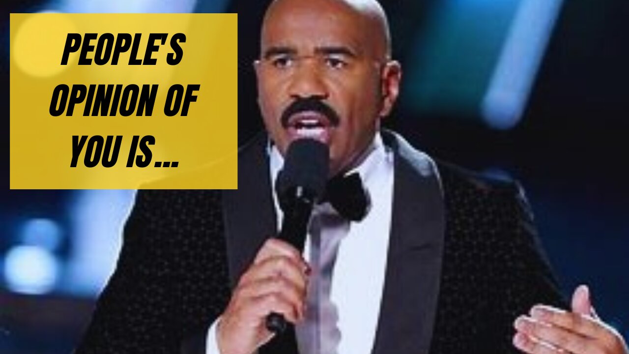 "Steve Harvey's Bold Statement: Why People's Opinion of You is None of Your Business"