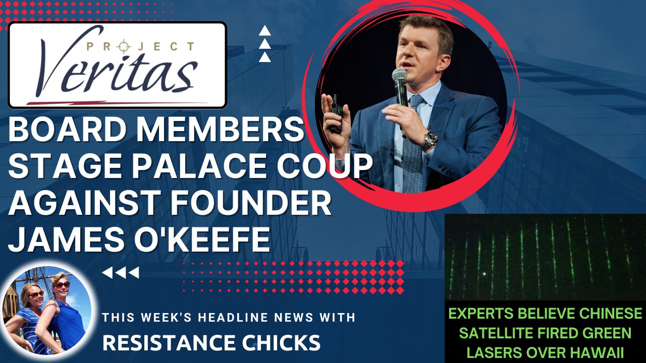 Project Veritas Coup Against James O'Keefe; Pentegon Shoots Down Object Over Alaska 2/10/23