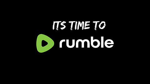 It's the beginning to a new chapter on Rumble, time to Make Gaming Great Again