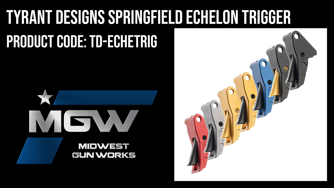 Tyrant Designs Springfield Echelon Triggers - TD-ECHETRIG