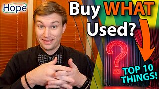 10 Things You Should (Almost) NEVER Buy New | Unlock Frugal Savings Secrets! - Ep. #99