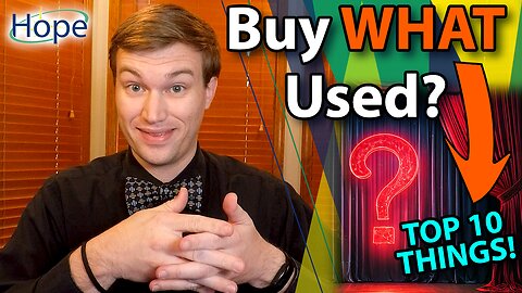 10 Things You Should (Almost) NEVER Buy New | Unlock Frugal Savings Secrets! - Ep. #99