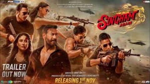 Singham Again - Official Trailer | Rohit Shetty Cop Universe | In Cinemas 1st Nov 2024