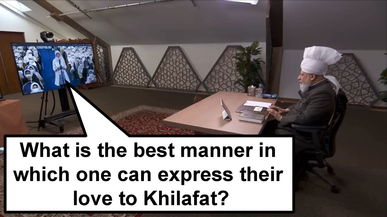 What is the best manner in which one can express their love to Khilafat?