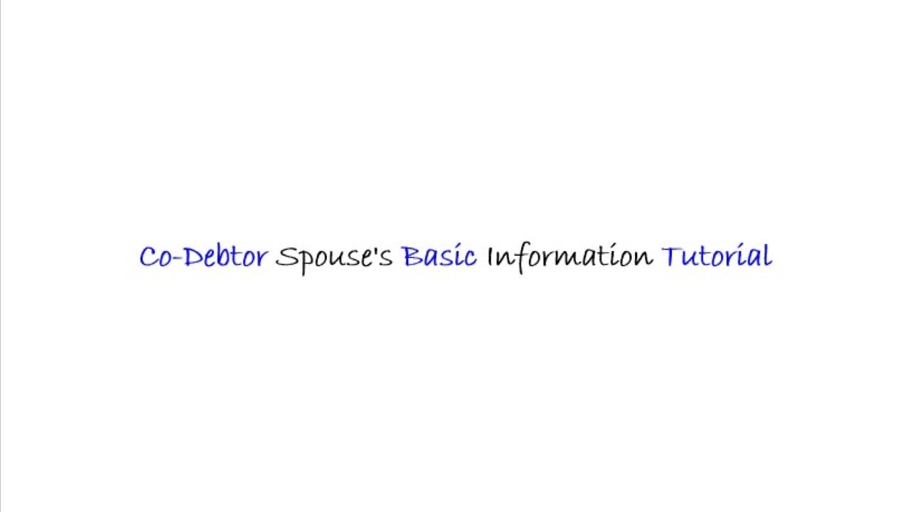 Web - Spouses Basic Info - English