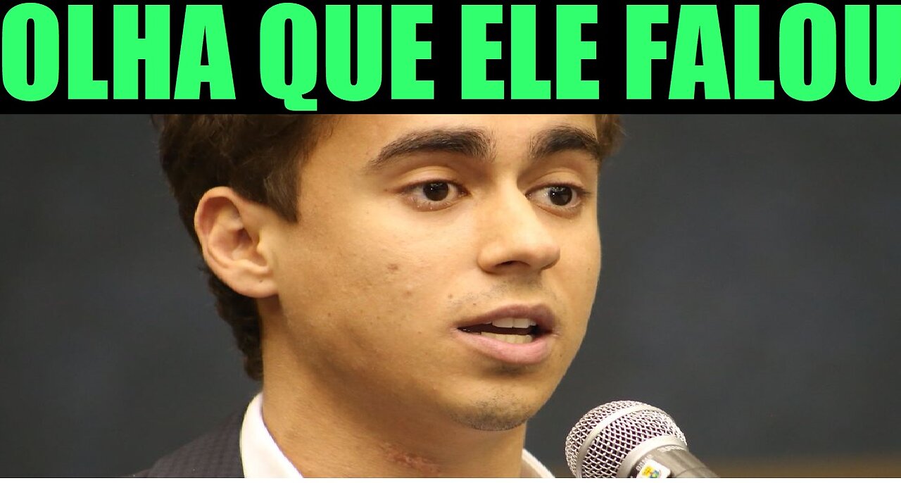 NIKOLAS FERREIRA DESABAFA E DIZ QUE O MUNDO ESTA CHATO