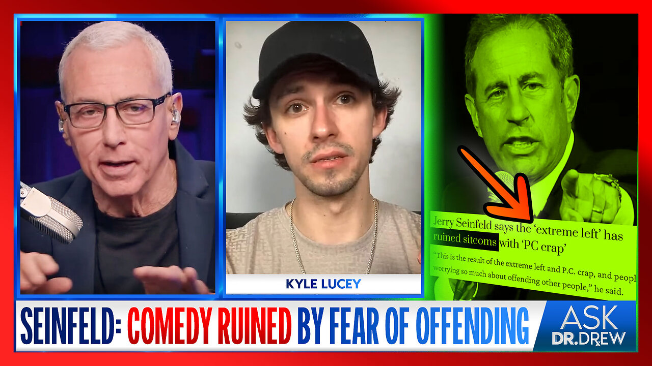 Jerry Seinfeld Says Modern Comedy Ruined By Fears Of "Offending Other People" w/ Kyle Lucey & Dr. Kat Lindley – Ask Dr. Drew