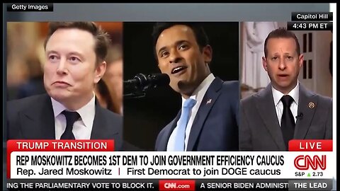 Democrat Rep Jared Moskowitz Joins DOGE Caucus