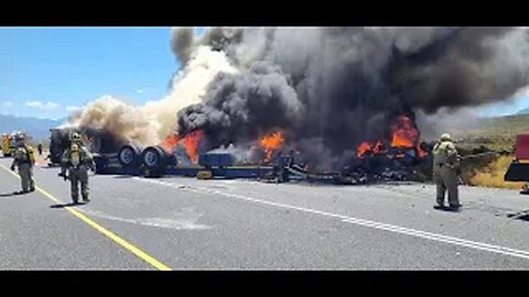 R60 highway between Robertson and Worcester - 09 February 2023