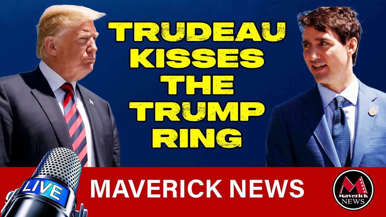 PANIC MODE Trudeau Kisses Trump Ring in Emergency Meeting at Mar-a-Lago. What Happened!!!????