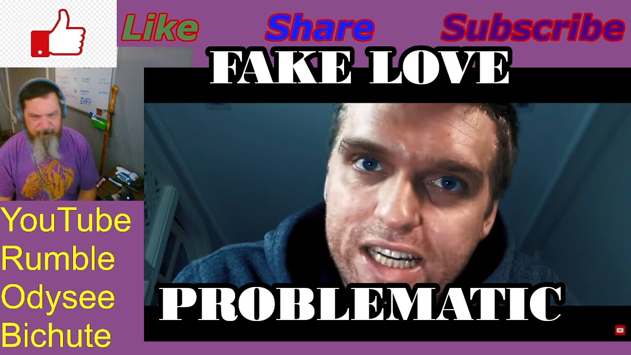 Pitt Reacts to FAKE LOVE by Problematic