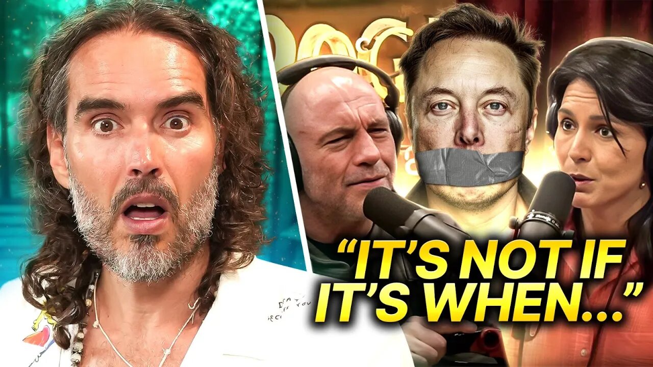 Tulsi Gabbard SHOCKS Joe Rogan - "They Can SHUT DOWN Elon Musk & X”