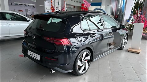New 2023 Volkswagen Golf GTI | exterior & interior details | walkaround 🔥