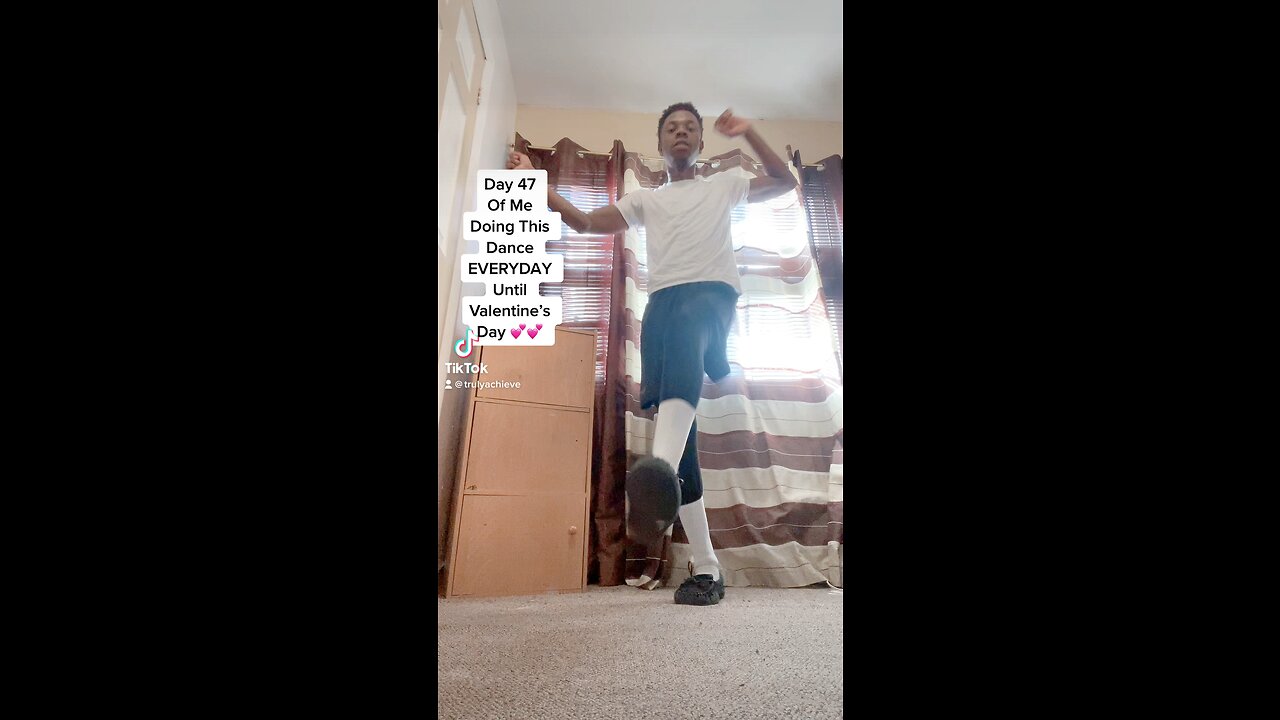 Day 47 Of Me Doing This TikTok Dance EVERYDAY Until Valentine’s Day