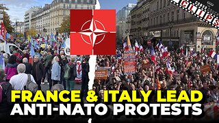 France & Italy Lead Anti-NATO Protests