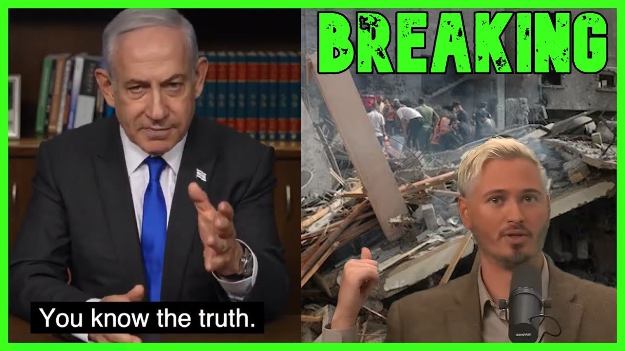 WATCH: Netanyahu SQUIRMS Over War Crimes Charges