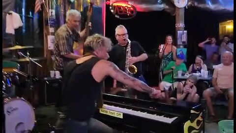 Brandon Giles Piano Fire