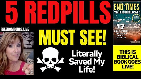 5 Redpills! MUST SEE - Removing DEADLY Heavy Metals 2-13-23