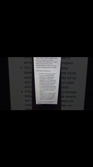 End Of Crypto Staking and ETHEREUM In The USA?