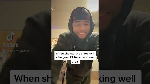When She Ask Well Who You Talking About Then? #seemlytuber #trending #tiktok #shorts #shortvideo