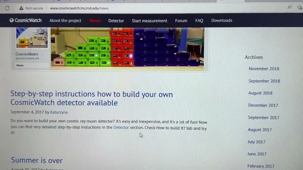 Build Your Own Muon Detector For $100 Feb 2, 2023