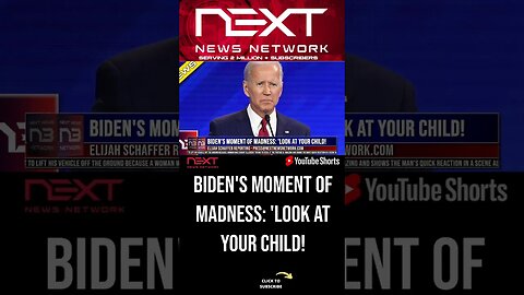 Biden's Moment Of Madness: 'Look At Your Child! #shorts
