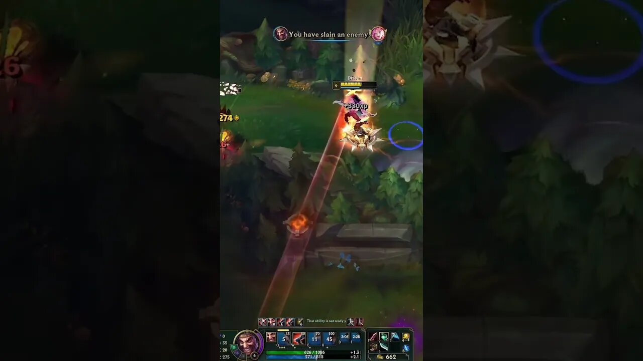 Draven Domintating The Botlane - League of Legends #shorts