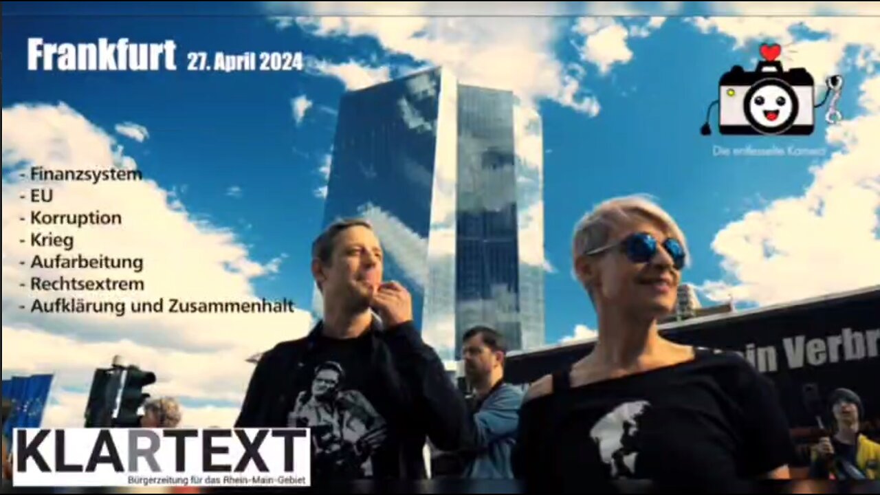 'Gross-Demo für Bargelderhalt und Machtbegrenzung Frankfurt am Main' | 27.04.2024 [Aftermovie]