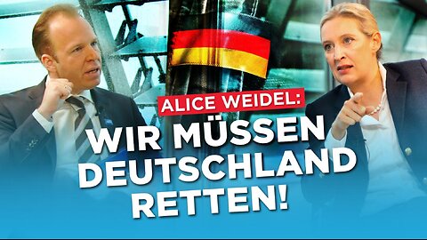 Alice Weidel: Krieg verhindern, Grenzen schließen und Deutschland retten!