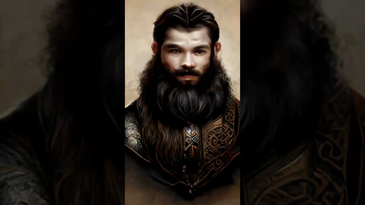 Singing bearded man