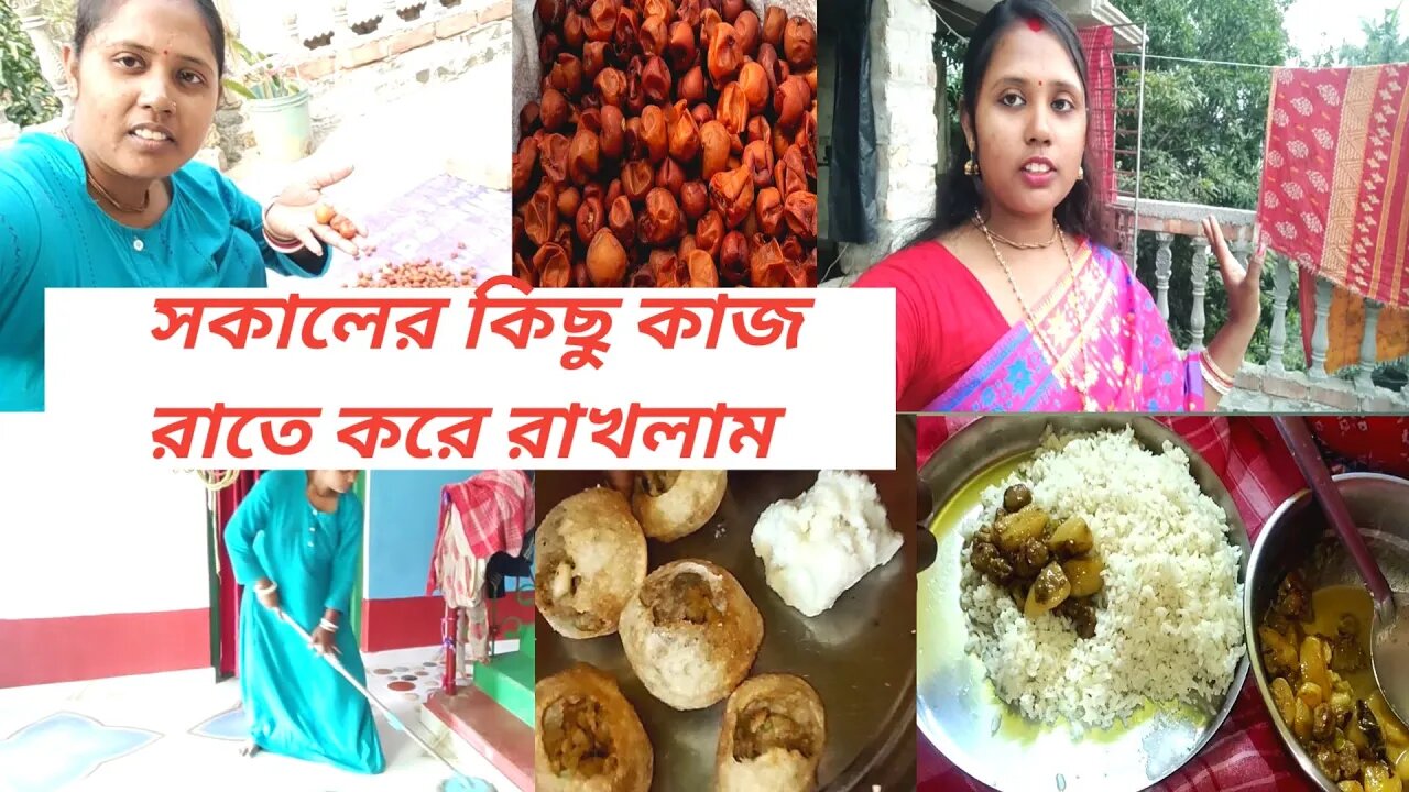 সারাদিন কি কি করলাম,রাতে রান্না করলাম সয়াবিন আলুর তরকারি #msvillagelifestyle