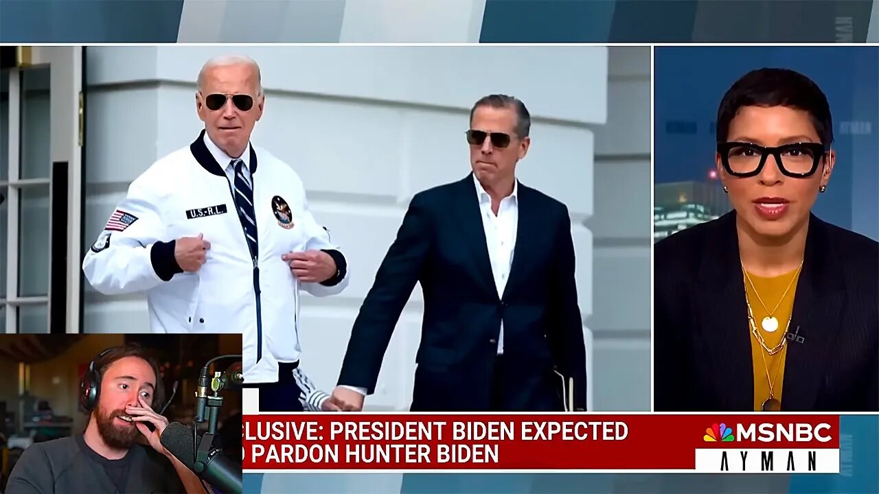 This is Legacy Media covering Joe Biden's presidential pardon