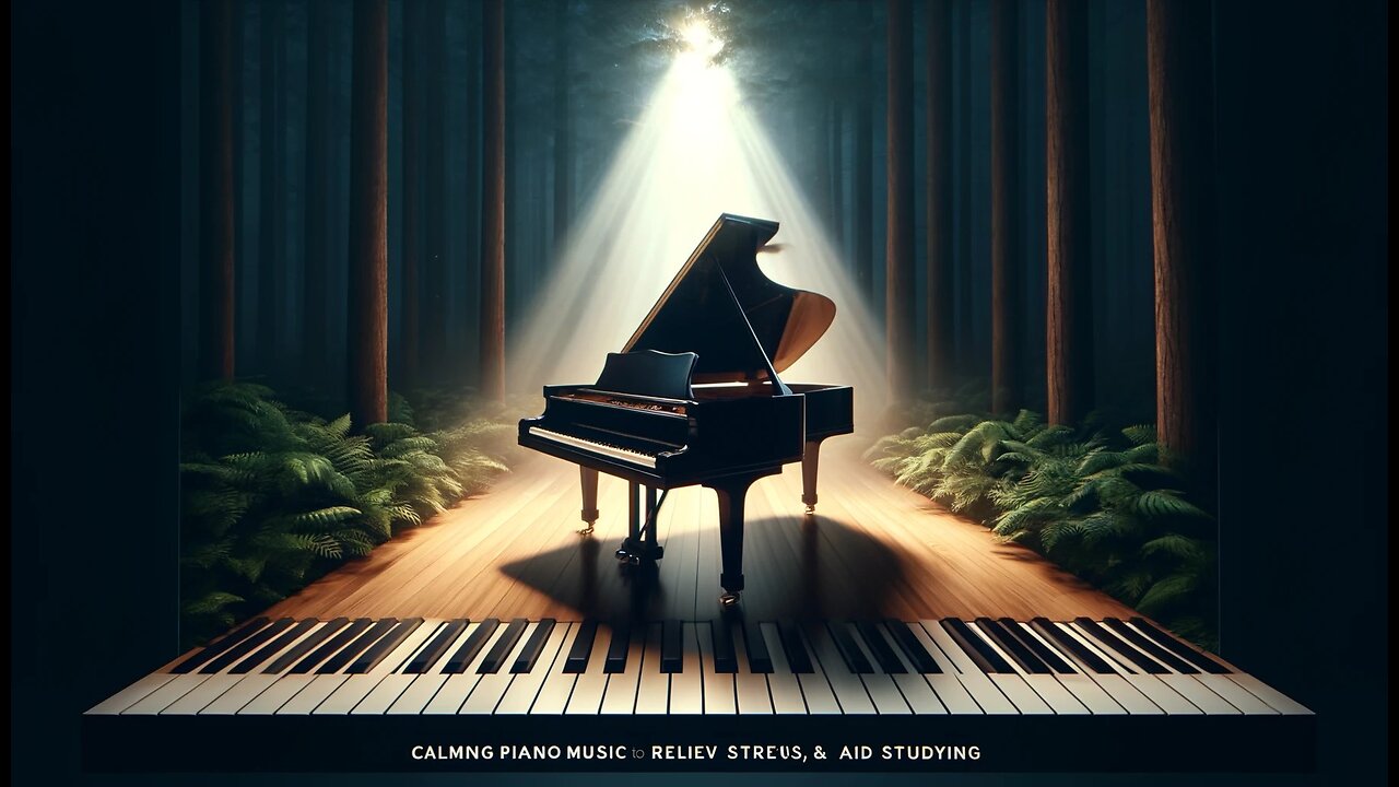 Calming Piano Music to Relieve Stress, Boost Focus, & Aid Studying