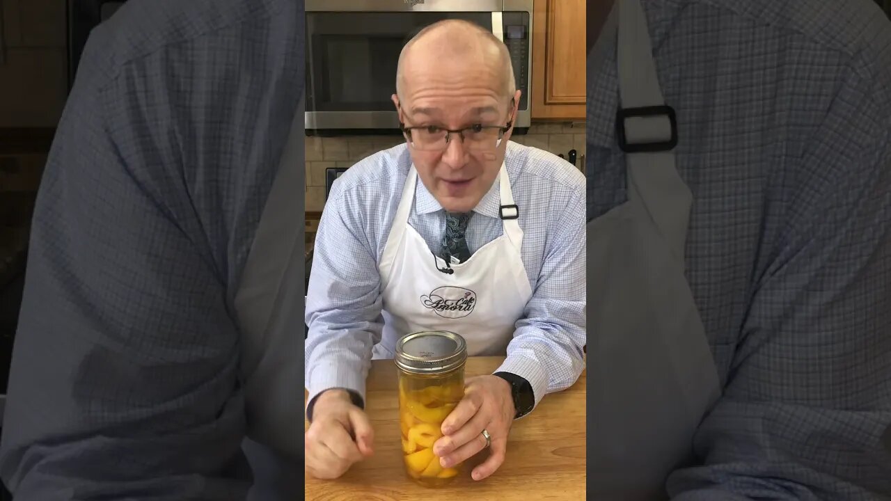 The Experiment: Canned Peaches Soaked in Absinthe for a Week and Taste Tested #shorts