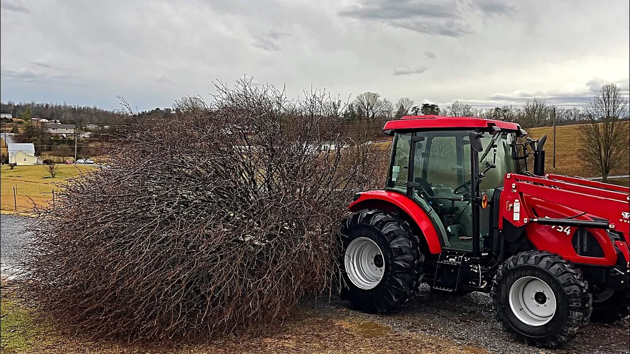 Tennessee Tornado Drops A Tree On My Tractor