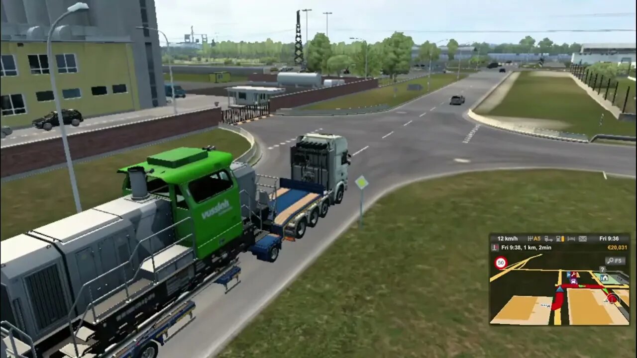 #shorts Moving the Engine in Euro Truck Simulator highlight