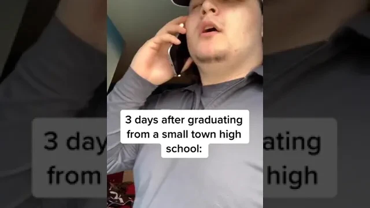 © 3 days after graduating from a small town high 📸 itsstuffle #Shorts