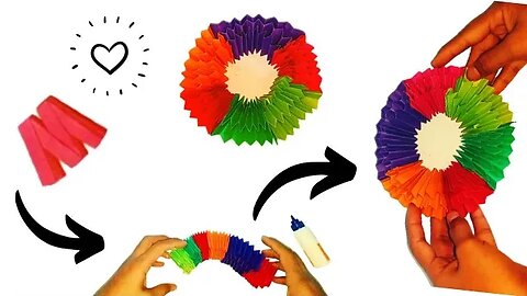 Rainbow Paper toy antistrees transformer | DIY crafts easy