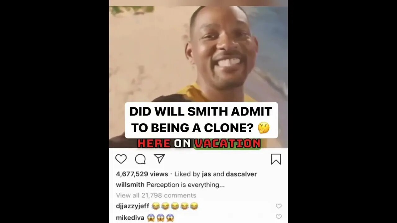 Will Smith Cloned? Nothing is Real