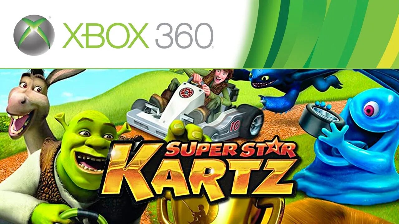 DREAMWORKS SUPER STAR KARTZ (XBOX 360/PS3/Wii) - Gameplay do jogo! (PT-BR)